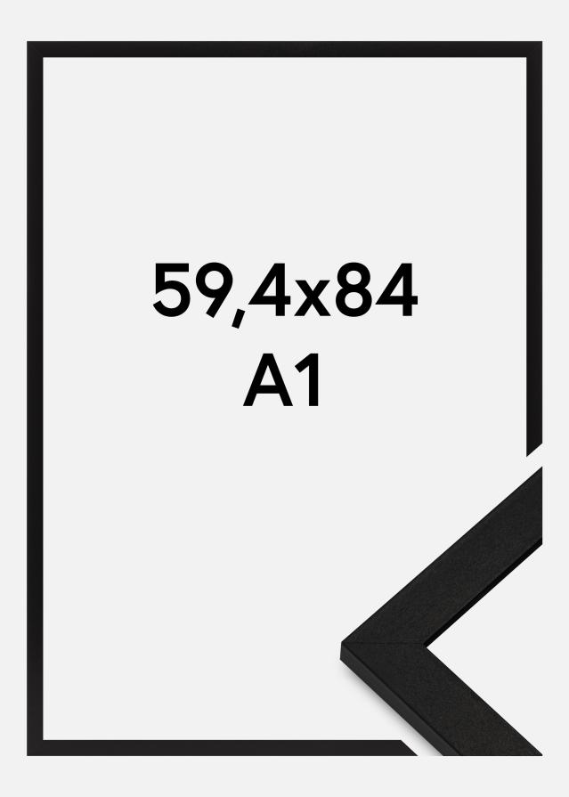 Rėmas BGA Classic Akrilo stiklas Juodas 59,4x84 cm (A1)