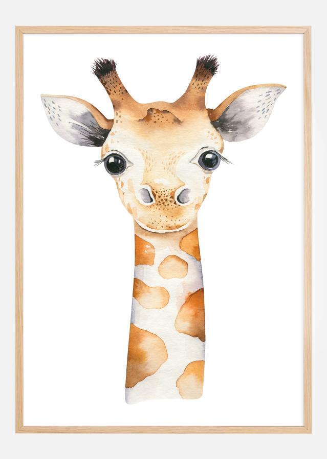 Giraffe Watercolor Įrašai