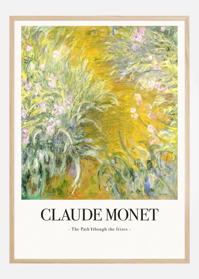 Claude Monet -The Path Through The Irises Įrašai