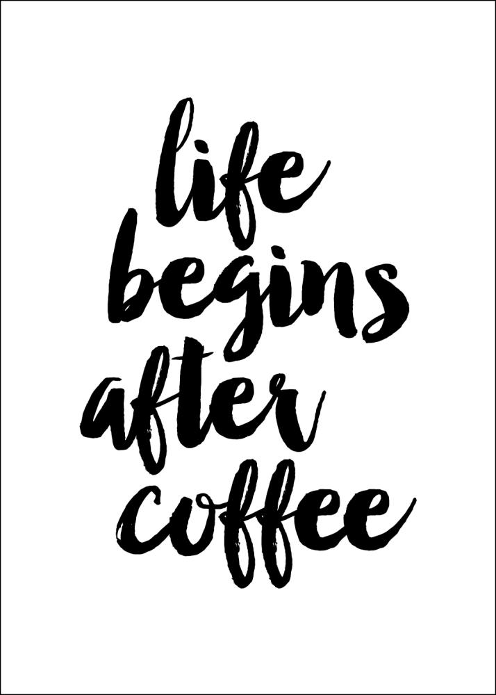 Life begins after coffee Įrašai