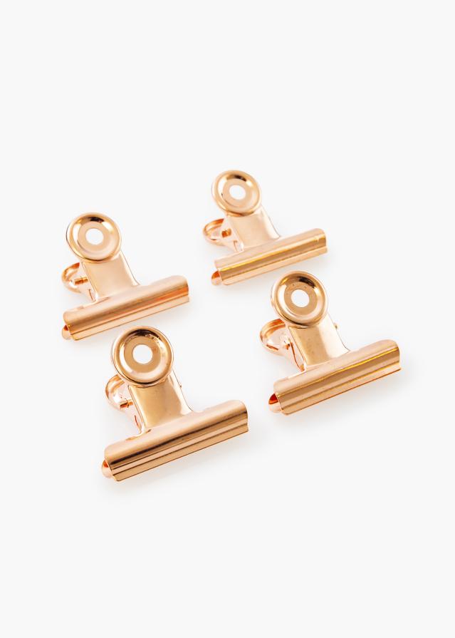 KAILA Įrašai Clip Rose Gold 40 mm - 4-p