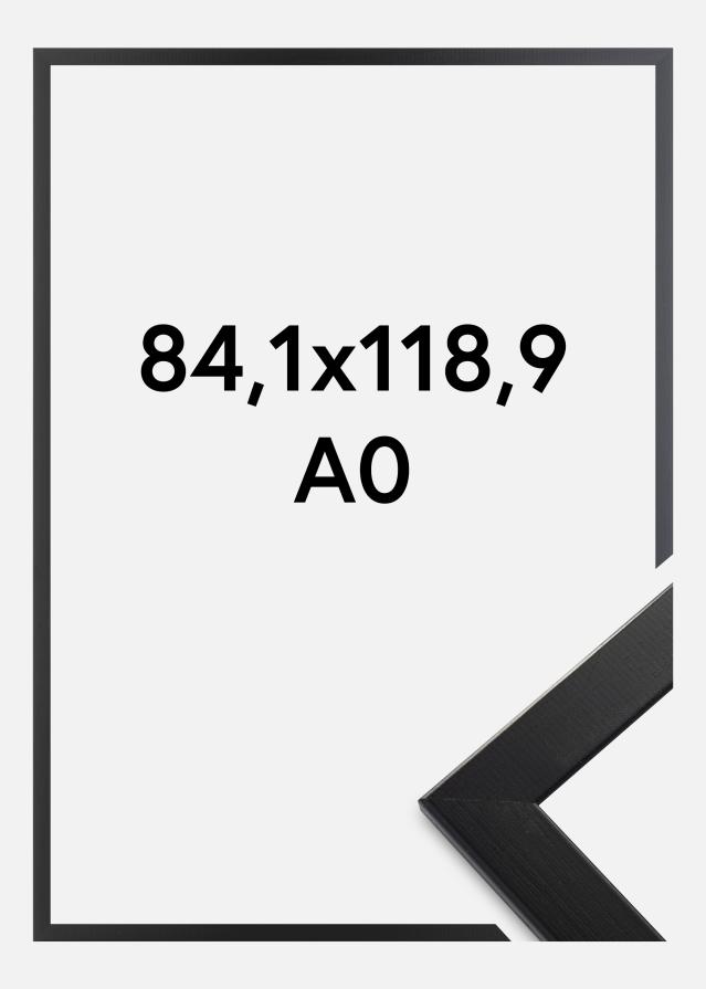 Rėmas Trendline Akrilo stiklas Juodas 84,1x118,9 cm (A0)