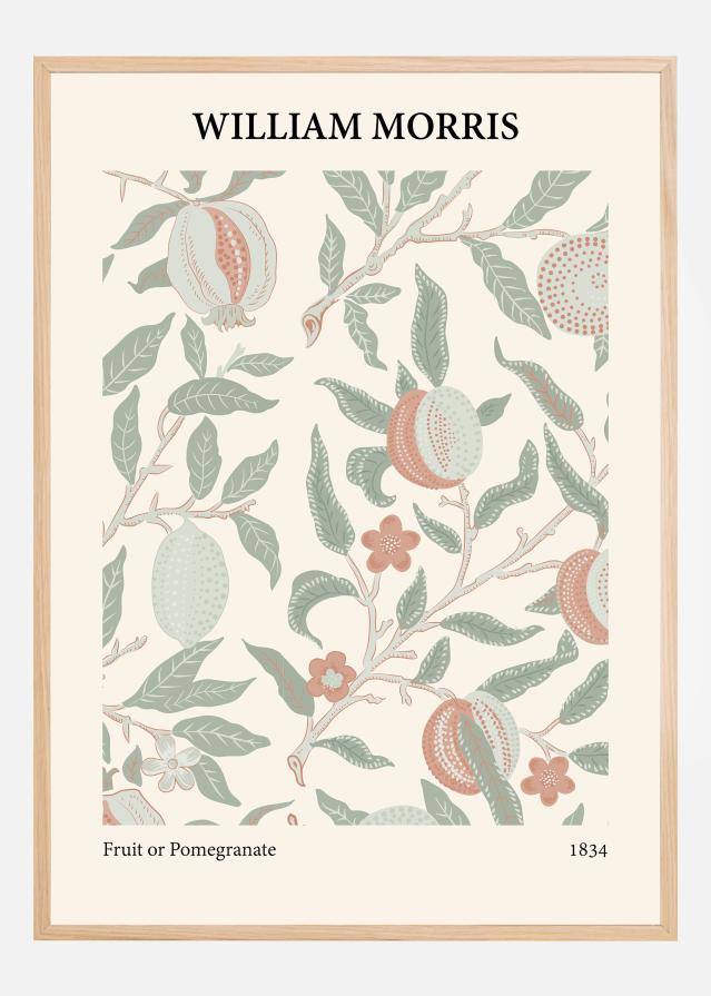 William Morris - Fruit or Pomegranate 4 Įrašai