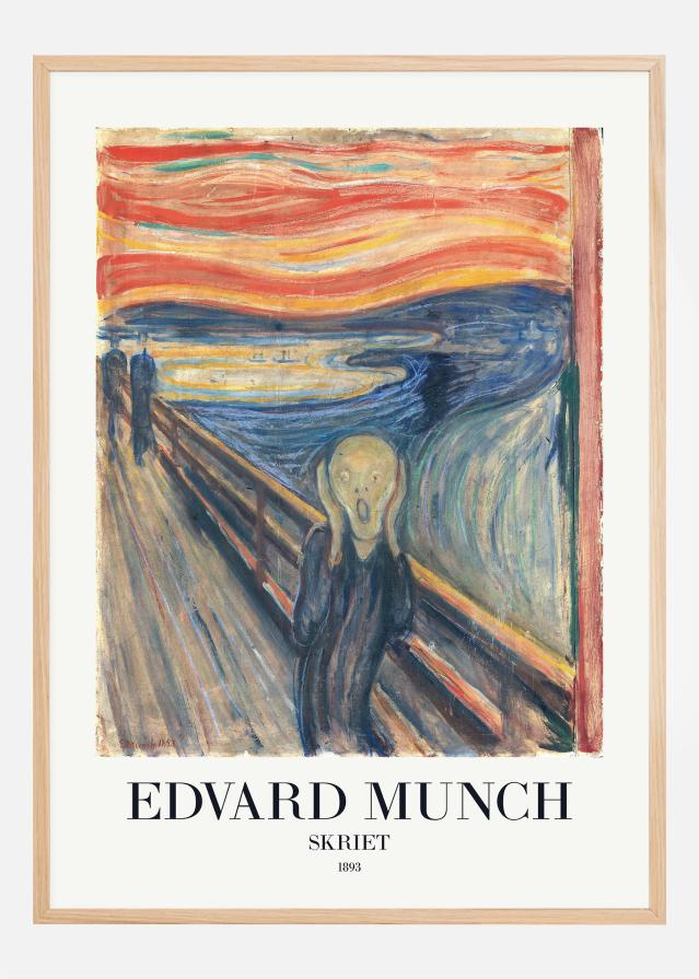 Edvard Munch - Skriet (The Scream) Įrašai