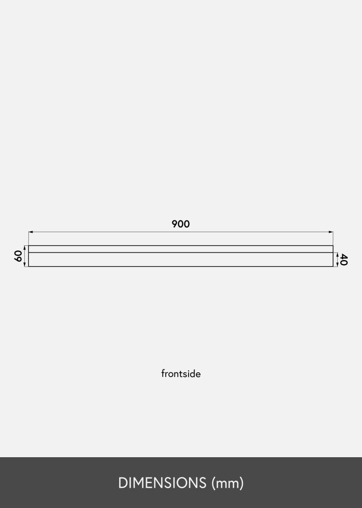 KAILA Paveikslo lentyna Bambukas 90 cm