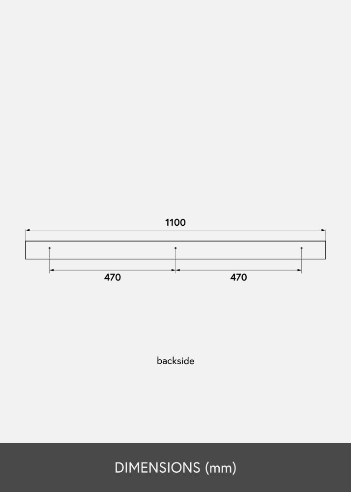 KAILA Paveikslo lentyna Bambukas 110 cm