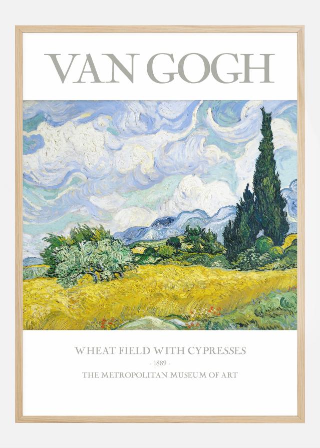 VAN GOGH - Wheat Field With Cypresses Įrašai