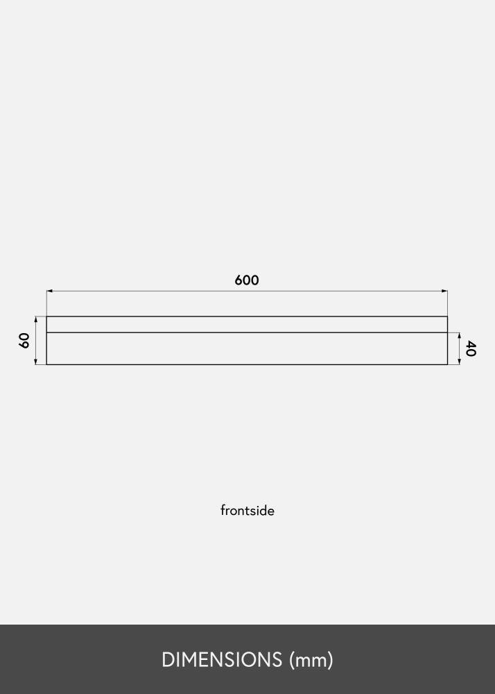 KAILA Paveikslo lentyna Ąžuolas 60 cm