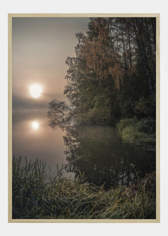 Foggy Fall Lake Įrašai