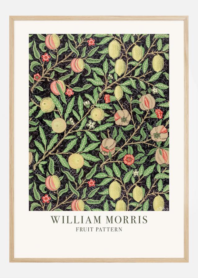 William Morris - Fruit Pattern Įrašai