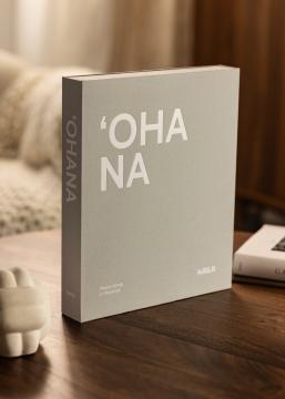 KAILA 'OHANA - Coffee Table Photo Album (60 Juodi Puslapiai / 30 lapų)