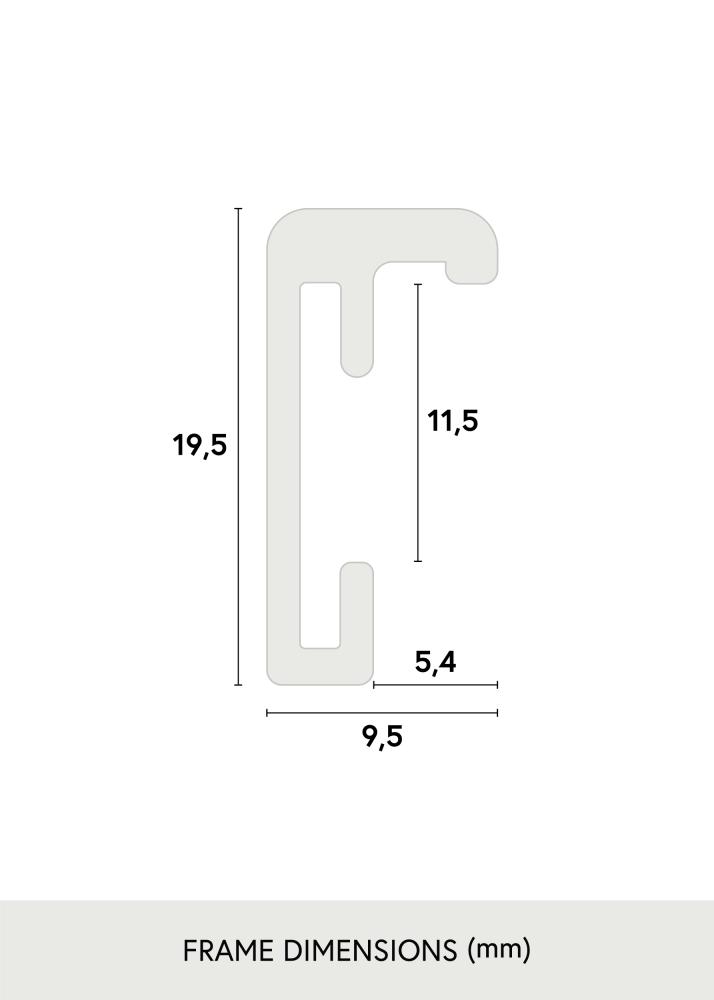 Rėmas Nielsen Premium Classic Auksas 70x90 cm