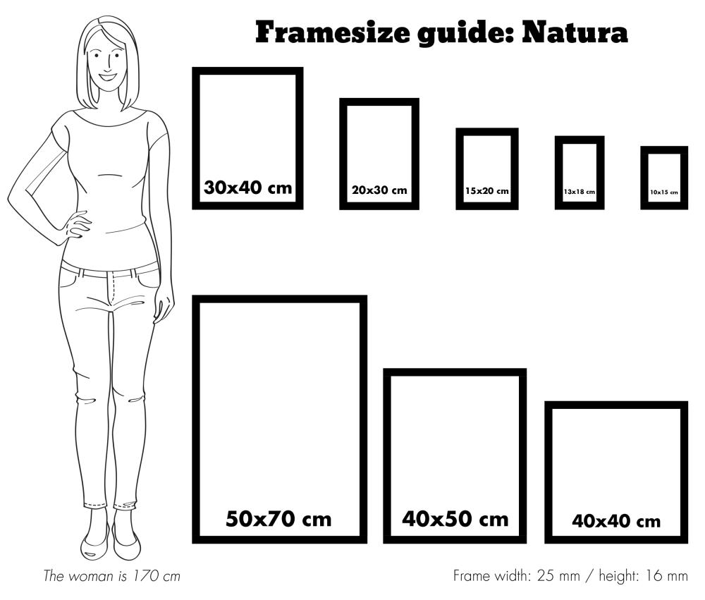 Rėmas Natura Meranti 50x70 cm