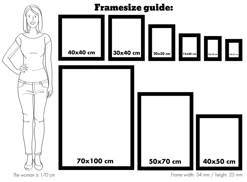 Rėmas Öjaren Baltas 33x95 cm