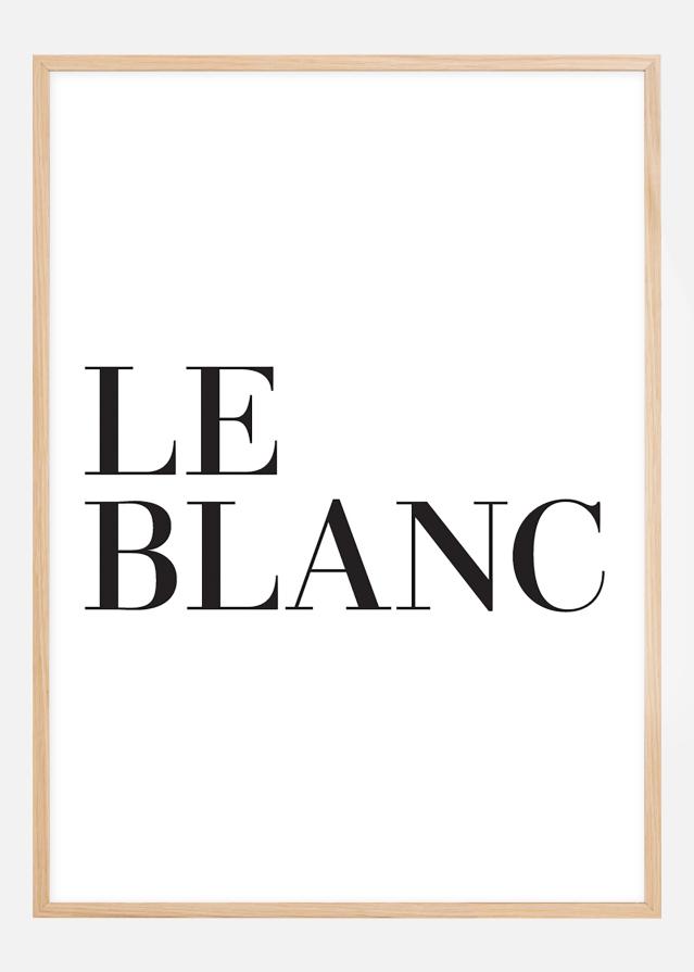 Le blanc Įrašai