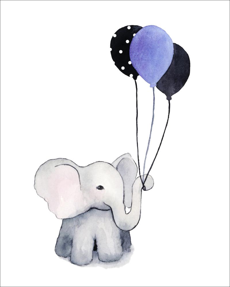 Elephant With Balloons Įrašai