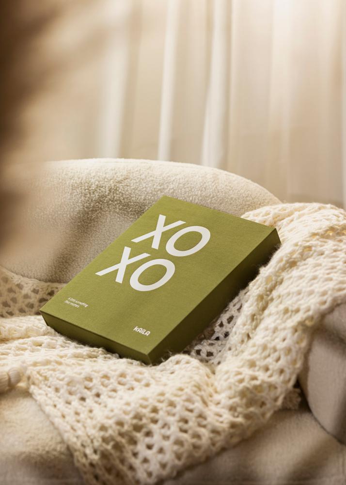 KAILA XOXO Olive - Coffee Table Photo Album (60 Juodi Puslapiai / 30 lapų)