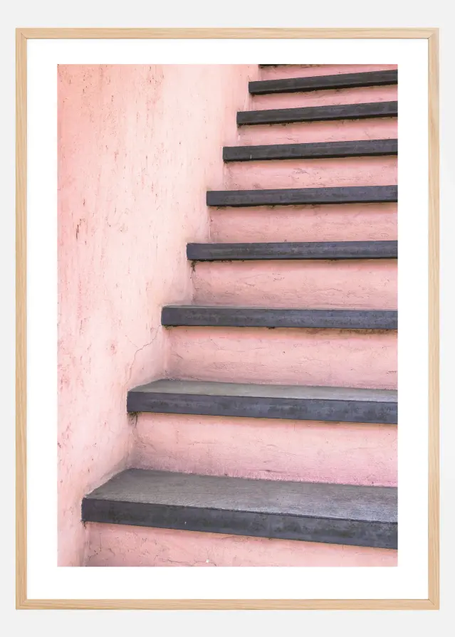 Pink stairs Įrašai