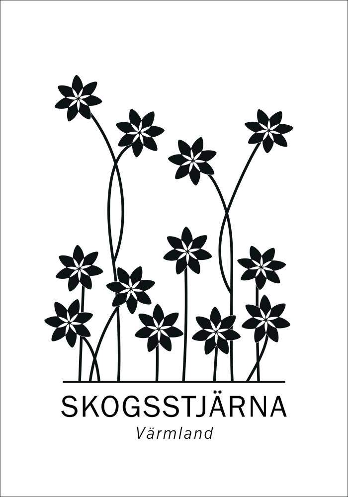 Skogsstjärna - Värmland Poster