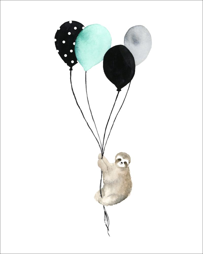 Sloth With Balloons Įrašai