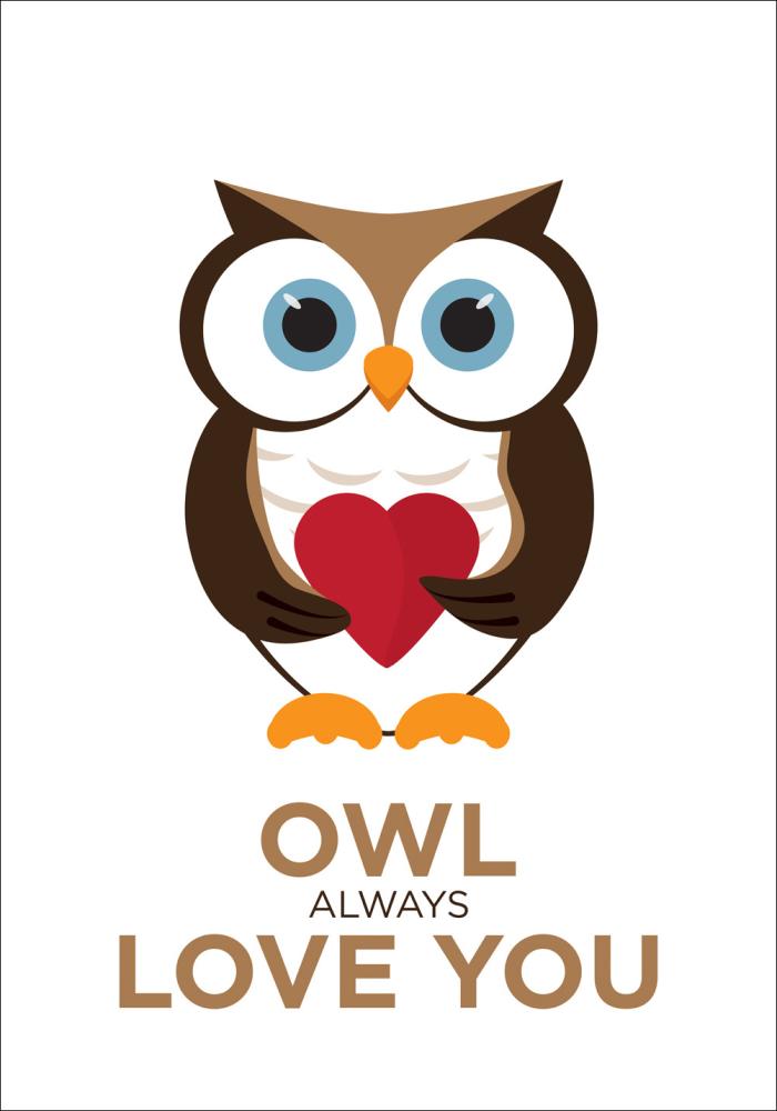 Owl Always Love you - Rudas-juodas Įrašai