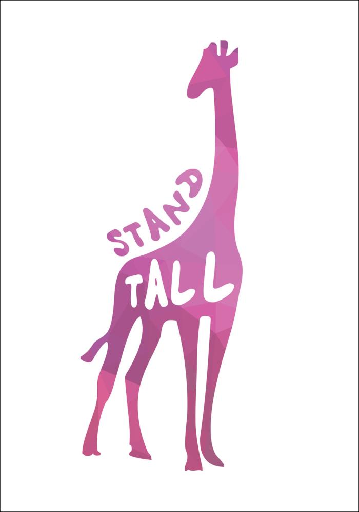 Giraffe stand tall - Rožinis Įrašai