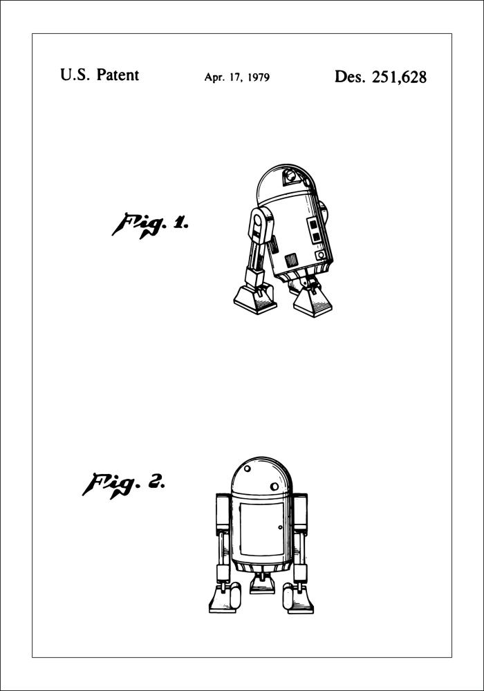 Patentinis brėžinys - Star Wars - R2-D2 Įrašai