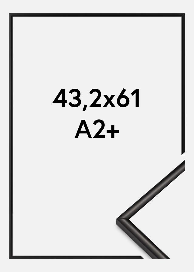 Rėmas Scandi Akrilo stiklas Matinis juodas 43,2x61 cm (A2+)