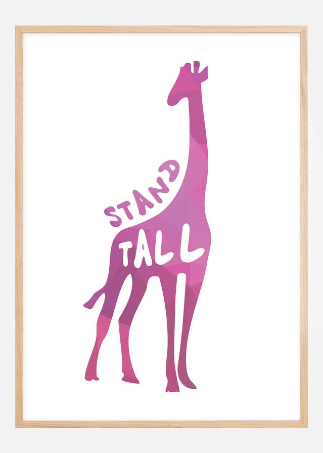 Giraffe stand tall - Rožinis Įrašai