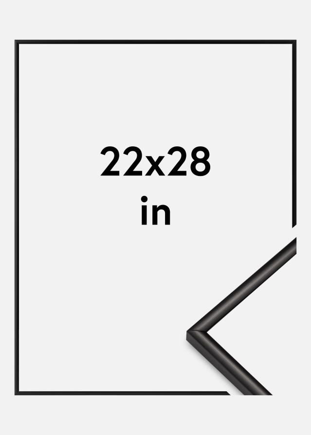 Rėmas Scandi Akrilo stiklas Matinis juodas 22x28 inches (55,88x71,12 cm)