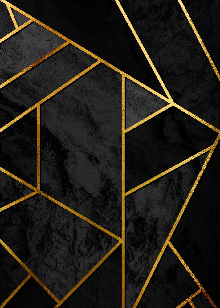 Gold & Black Marble Įrašai