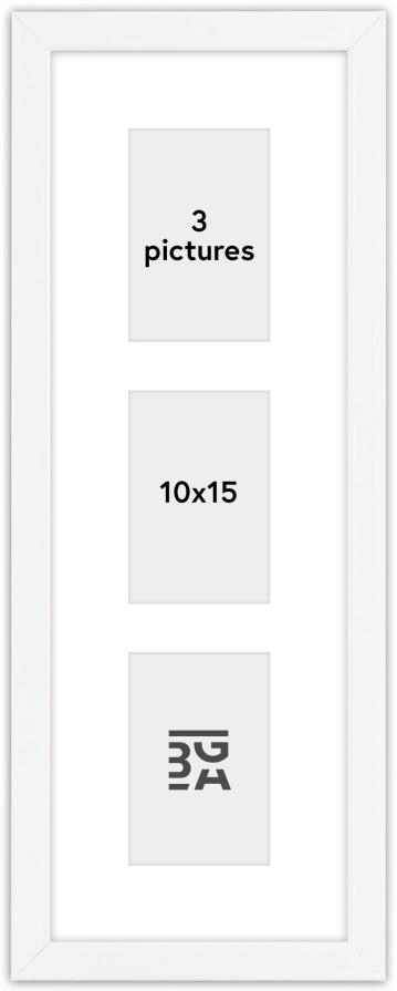 Edsbyn Koliažo rėmelis II Baltas - 3 Paveikslėliai (10x15 cm)