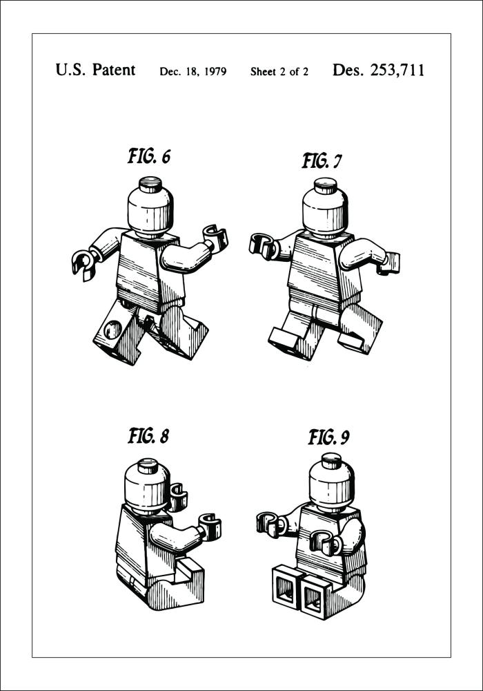 Patentinis brėžinys - Lego II Įrašai