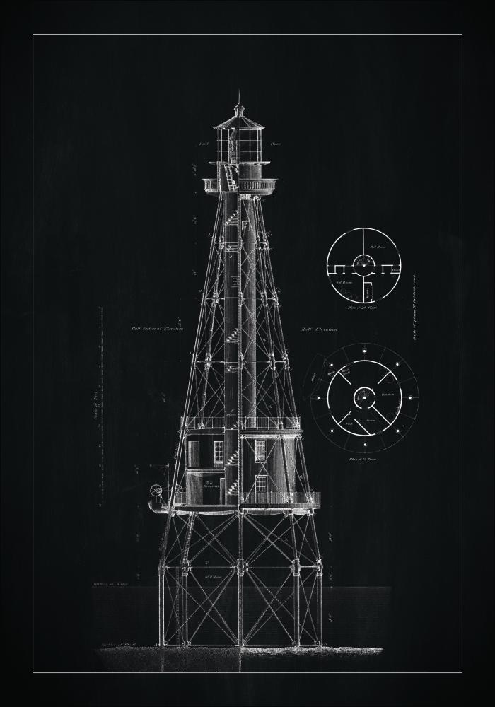 Griffeltavla - Fyr - Ship Shoal Lighthouse Įrašai